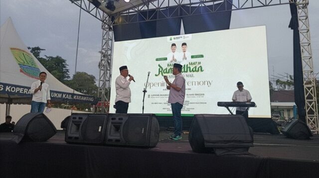 Pembukaan Bazar Ramadan UMKM Karawang