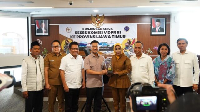 Wabup Sidoarjo dan Sekdaprov Jatim Sambut Kunker Komisi V DPR RI