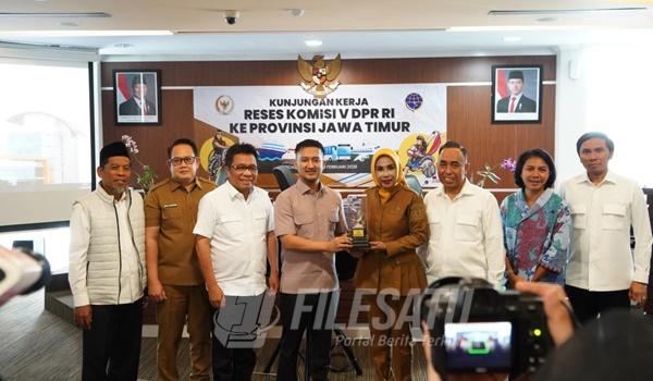 Wabup Sidoarjo dan Sekdaprov Jatim Sambut Kunker Komisi V DPR RI