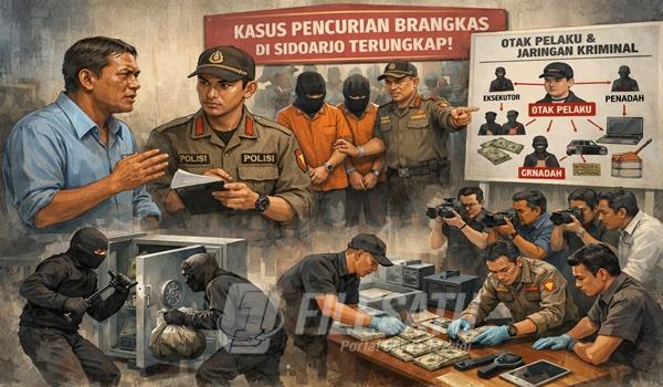 Ilustrasi Kasus pencurian Brankas