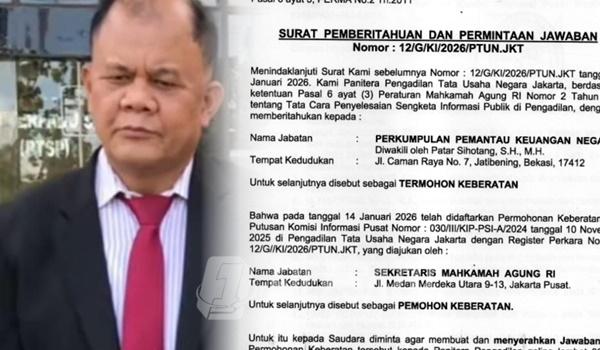 MA Gugat PKN ke PTUN Jakarta