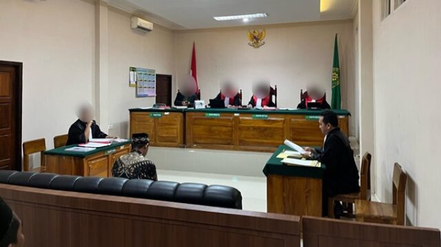 Sidang Perdana Kasus Penggelapan di Baturaja