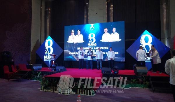 Kamar Dagang dan Industri (Kadin) Kabupaten Karawang sukses menggelar Musyawarah Kabupaten (Mukab) VIII