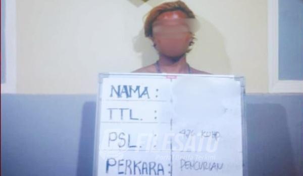 Pelaku Curanmor yang diamankan Polisi