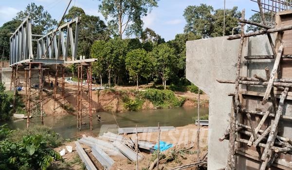 Proyek Jembatan Rantau Kumpai Rp15,6 Miliar Dilaporkan ke Polisi