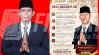 Arintono Kepala Desa Sidokepung Terpilih