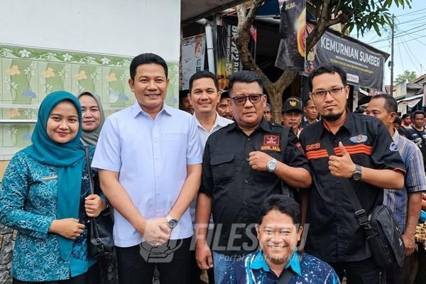 Bupati H. Suabandi berfoto bersama jajaran Pengurus GRB Jaya Sidoarjo