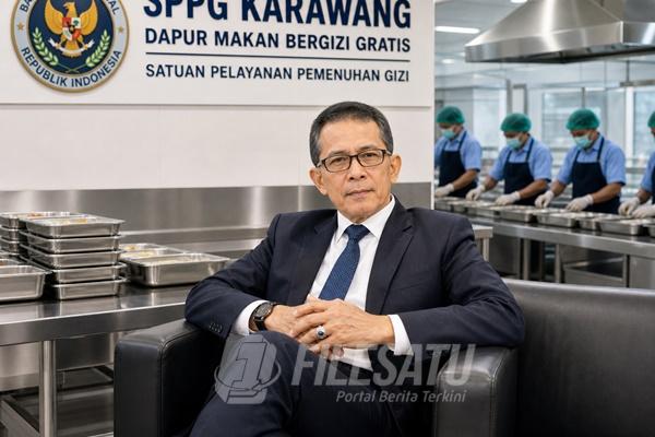 Ilustrasi Ketua DPC Peradi Karawang H. Asep Agustian, SH, MH