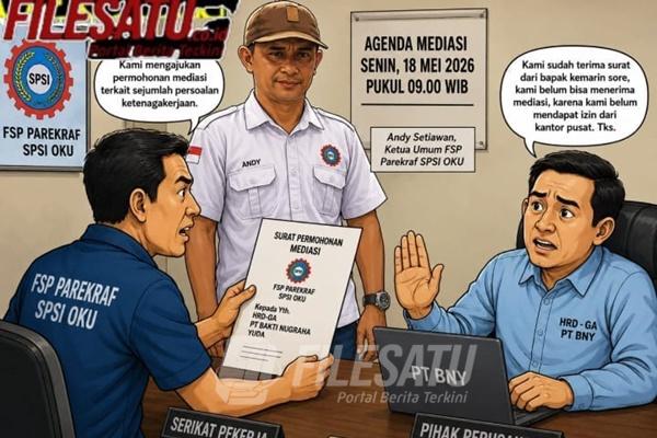 Iustrasi Serikat Pekerja Surati PT BNY