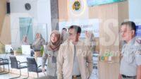 Kakanwil BPN Sumsel Bapak Ir. Rahmat, A.Ptnh., M.M., QRMO., QCRO., CODP., C.Med saat berkunjungke BPN OKI