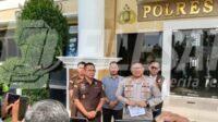 Konferensi Pers penangkapan Tahanan Narkoba yang kabur