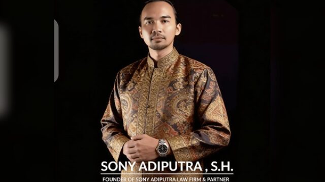Kuasa Hukum Galuh Mas, Sony Adiputra, S.H