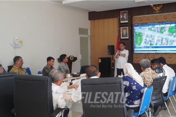 Rapat Koordinasi Bahas Pengadaan Tanah Interchange Mataram Jaya Exit Tol Mesuji Raya