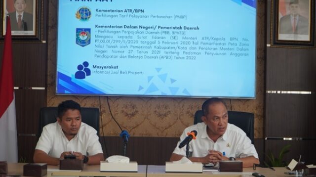 Sosialisasi persiapan pembaharuan Peta Zona Nilai Tanah (ZNT) di Kabupaten Ogan Komering Ilir (OKI)