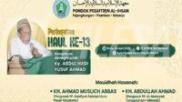 Haul ke-13 KH Abdul Hadi Yusuf Ahmad di Ponpes Al-Ihsan Haul ke-13 KH Abdul Hadi Yusuf Ahmad di Ponpes Al-Ihsan