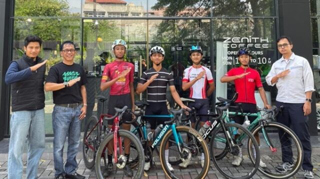 ISSI Karawang Lepas 4 Atlet Sepeda Terbaik Menuju Kejurnas Road Race 2026