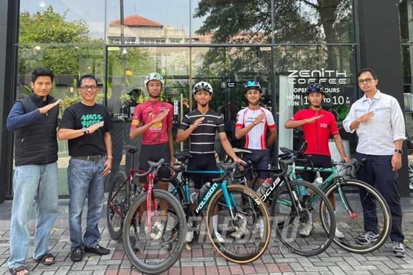 ISSI Karawang Lepas 4 Atlet Sepeda Terbaik Menuju Kejurnas Road Race 2026
