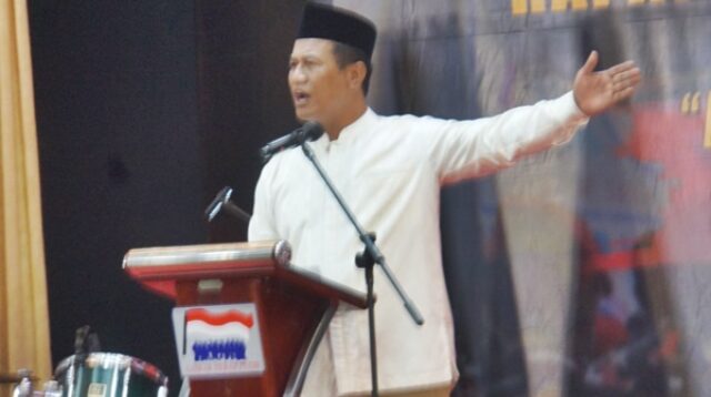 Menteri Pertanian Republik Indonesia (Mentan RI) sekaligus Dewan Pembina Laskar Merah Putih (LMP), Andi Amran Sulaiman