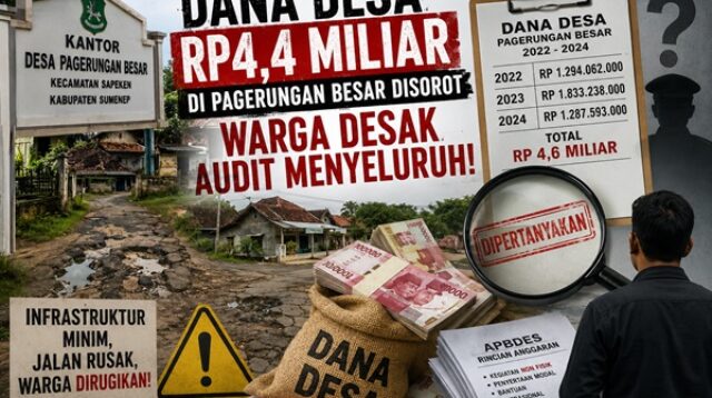 Dana Desa Rp4,4 Miliar di Pagerungan Besar