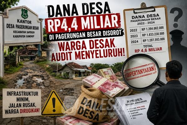 Dana Desa Rp4,4 Miliar di Pagerungan Besar