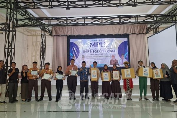 MPLS Ramah SMPN 1 Krian Berakhir, Sekolah Perkuat Karakter dan Budaya Prestasi
