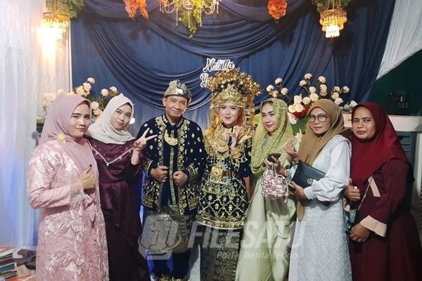 Resepsi Pernikahan Nabilla dan Yayan Berlangsung Meriah dan Penuh Haru