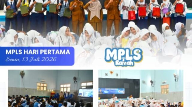 SMA Negeri 1 Kaliamget, Kabupaten Sumenep Madura, resmi memulai kegiatan Masa Pengenalan Lingkungan Sekolah (MPLS)