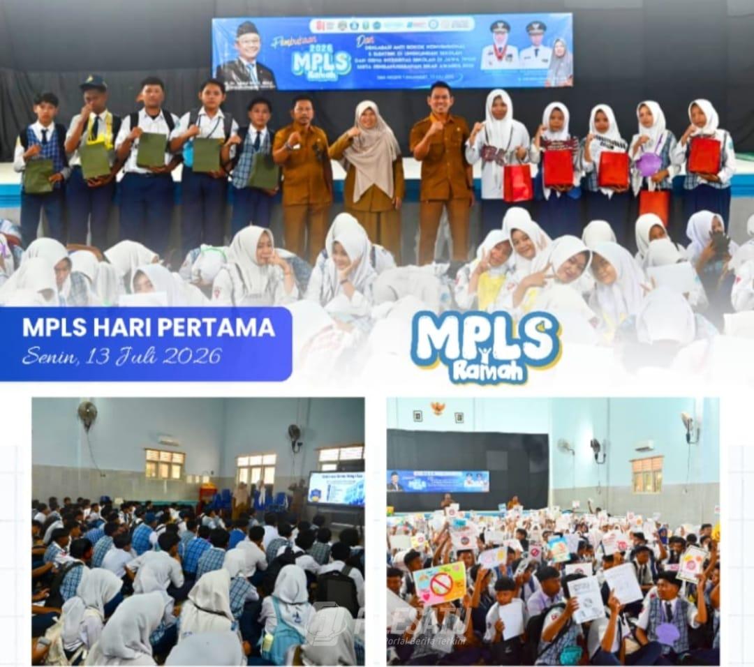 SMA Negeri 1 Kaliamget, Kabupaten Sumenep Madura, resmi memulai kegiatan Masa Pengenalan Lingkungan Sekolah (MPLS)