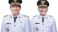 Bupati Indramayu Lucky Hakim dan Wakil Bupati Syaefudin