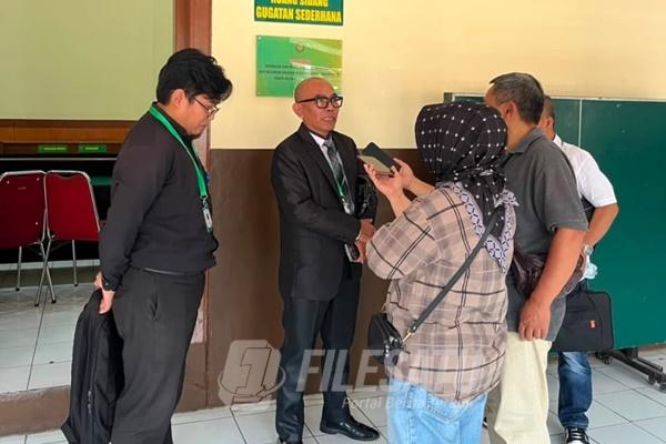 Dasep Rahman hakim, S.H., M.H., selaku Kuasa Hukum penggugat