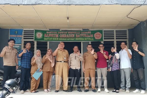 Kesbangpol OKU Kunjungi Sekretariat Bankum Geradin Baturaja