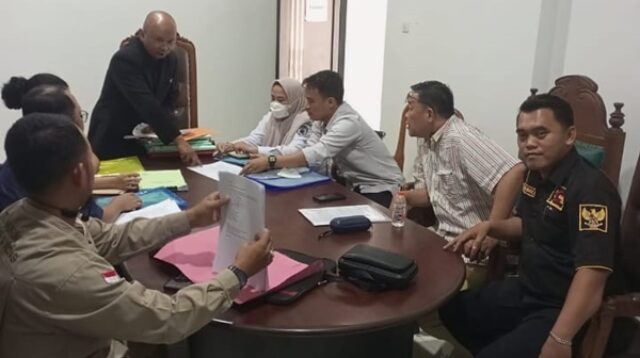 Mediasi warga Kenten Raya dengan PDAM Tirta Betuah Banyuasin di Pengadilan Negeri (PN) Palembang
