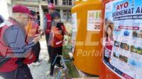 PMI Jember Pasang Dua Tandon di Lokasi Terdampak PMI Jember Pasang Dua Tandon di Lokasi Terdampak