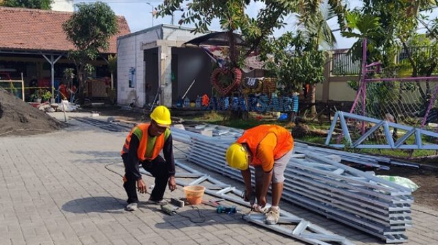 Pekerjaan Revitalisasi SDN Banjarsari Sesuai Juknis dan Spesifikasi Teknis
