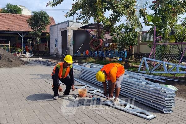 Pekerjaan Revitalisasi SDN Banjarsari Sesuai Juknis dan Spesifikasi Teknis