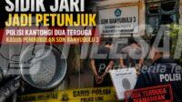 Polisi Kantongi Dua Terduga Kasus Pembobolan SDN Banyubulu 3