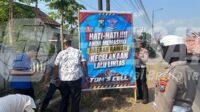 Poster Edukasi Berkendara Aman oleh Polres Jember