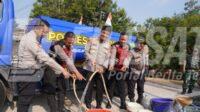 Program Air Bersih Gratis Polres Cianjur