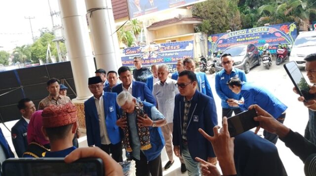 Ribuan Relawan dan Kader PAN OKU Deklarasikan Kesiapan Menangkan Pemilu