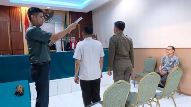 Sidang Tipiring, Penjual Miras Hasil Razia