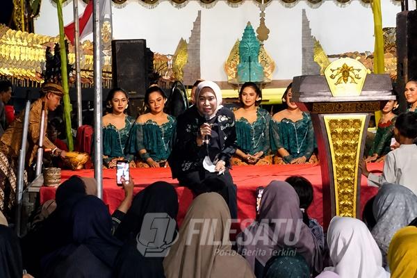 Wabup Sidoarjo Resmikan Gapura Megah Desa Jogosatru Sukodono