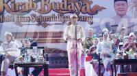 Bupati Karawang H. Aep Syaepuloh, SE saat memberikan sambutan