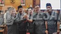 Bupati Sidoarjo saat hadiri Siang Paripurna DPRD Sidoarjo