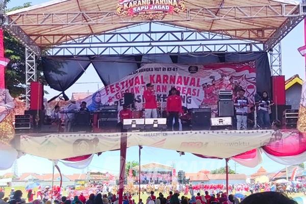 Festival Karnaval dan Gerak Jalan Kreatif Meriahkan HUT RI ke-81 di Sidokepung