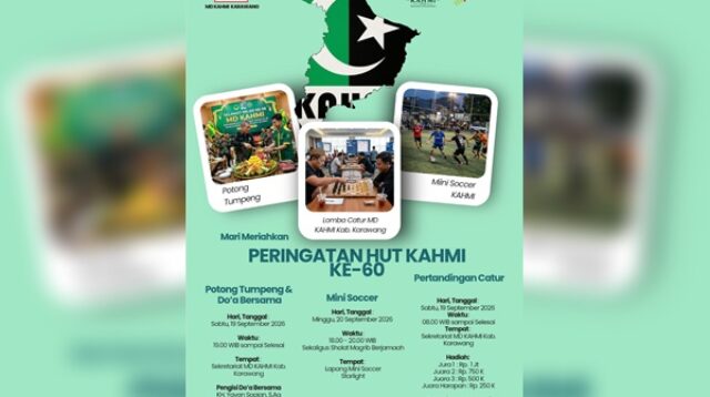HUT KAHMI ke-60