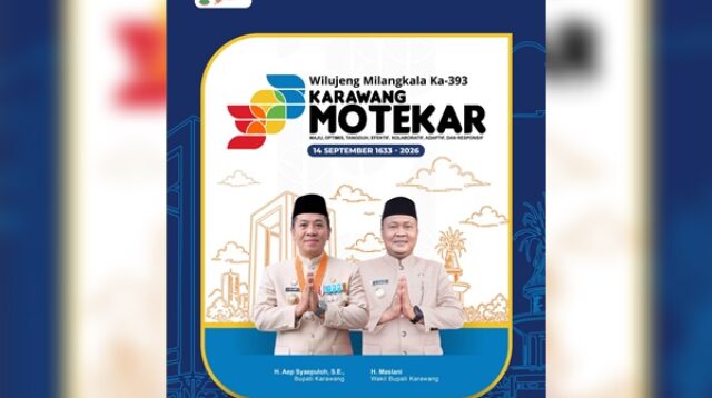 HUT Karawang ke 393, mengusung tema MOTEKAR