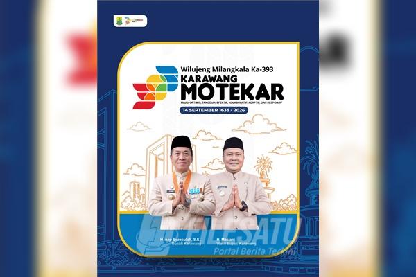 HUT Karawang ke 393, mengusung tema MOTEKAR