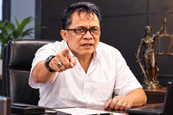 Ilustrasi Ketua Peradi Karawang H. Asep Agustian, SH,MH