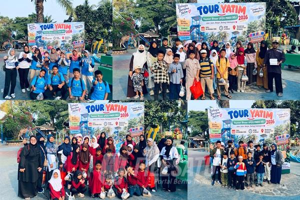 Gandeng Serikat Pekerja dan CSR, UPZIS Pindo Deli Sukses Gelar Tour Yatim 2026