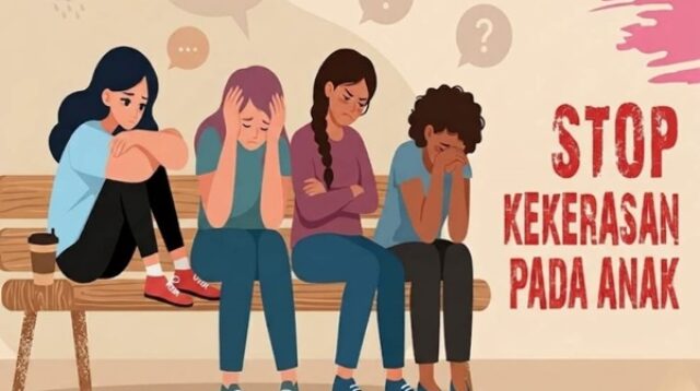 Ilustrasi Kekerasan anak